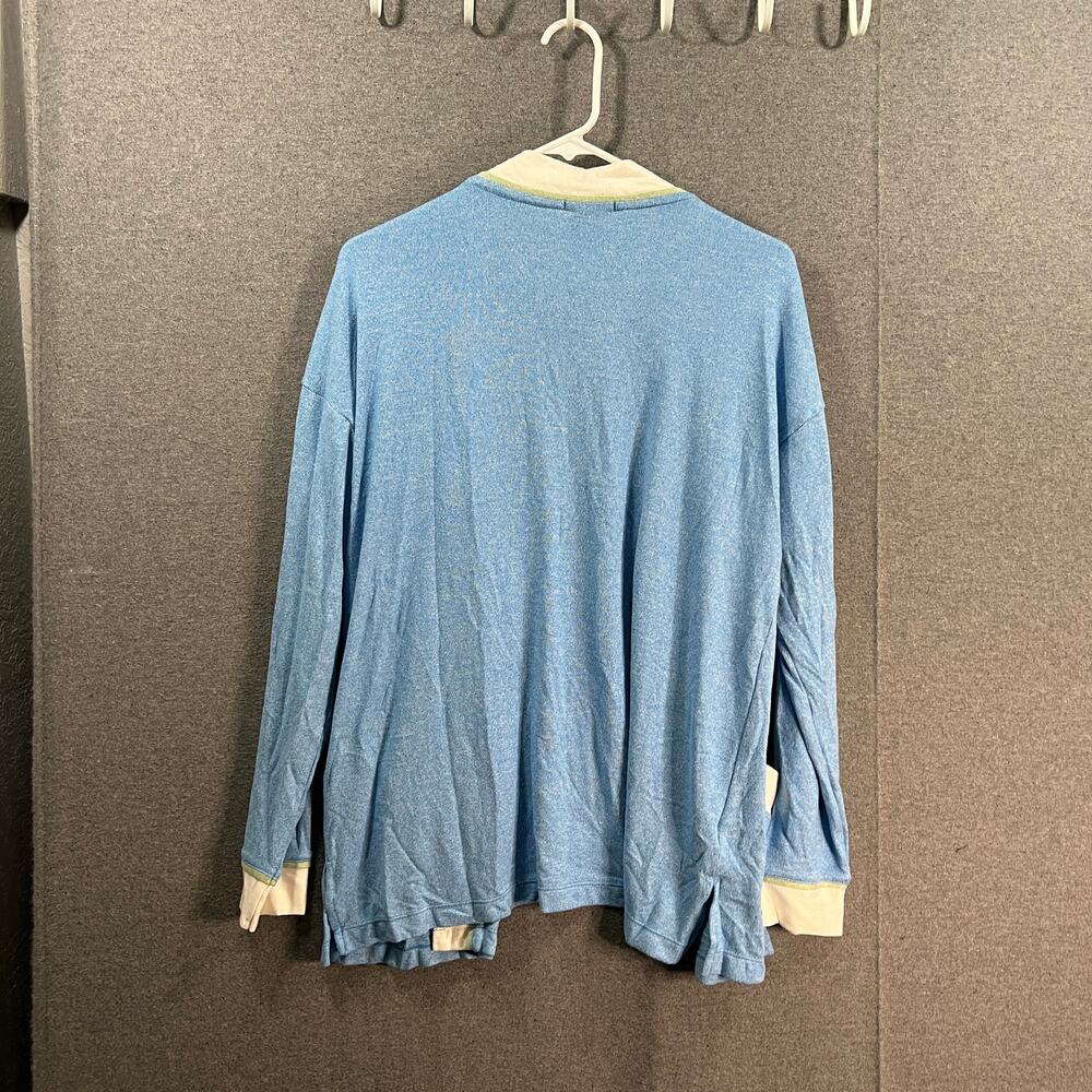 Cuddl Duds Seriously Soft Open-Front Cardigan Sea… - image 2